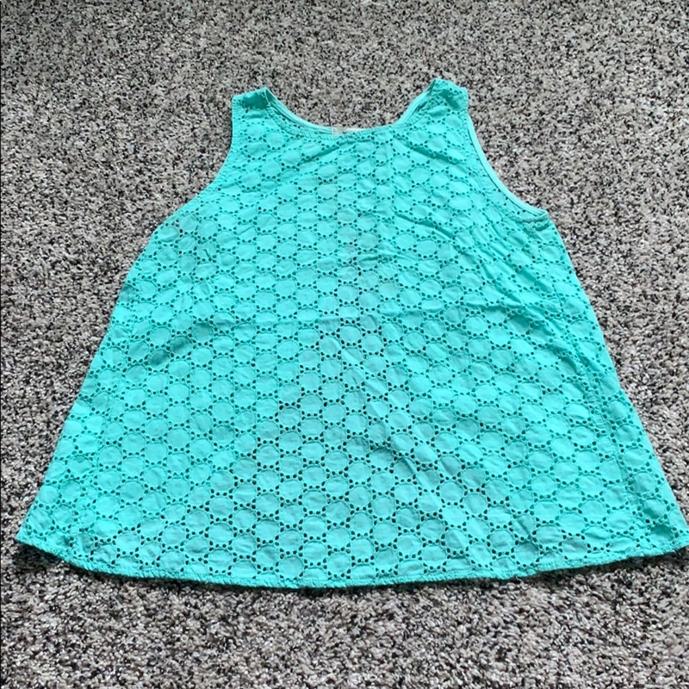 Everly tulip back tank size medium